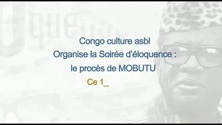 Annonce Procès de Mobutu