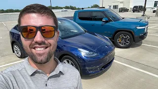 I Replaced My Rivian R1T With a Tesla Model Y - Quick Comparison and Initial Thoughts