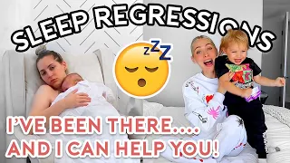 SLEEP REGRESSIONS 👶🏼✨ EVERYTHING YOU NEED TO KNOW (4 Months to 2 years)