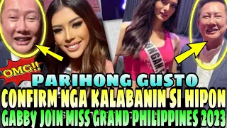 HALA CONFIRM NGA! kalabanin si herlene Hipon Budol sa miss grand philippines 2023! gabby basiano