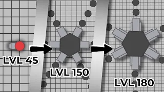 The Gladius - A HEXA RIFLE DREADNOUGHT With LONG RANGE! | Old Dreadnoughts Arras.io #arrasio