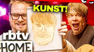 KUNSTKRITIK & Michas GROẞE ANGST vor Katzen und Spinnen | RBTV HOME