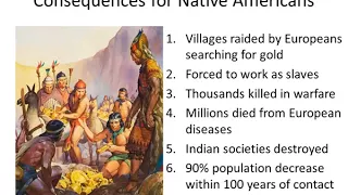 History 11  Consequences for Native Americans after the Arrival of Europeans