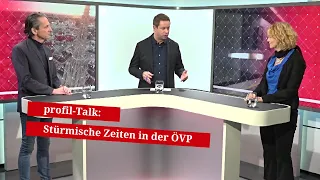 profil-Talk: Stürmische Zeiten in der ÖVP