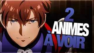 2 ANIMES À NE PAS RATER MAIS ÇA TU NE LE SAIS PAS ENCORE !