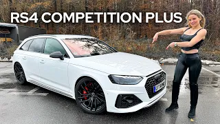 Audi RS4 Avant Competition Plus 2024 Test, Fahrbericht & Review nach 300km | quattroqueen 🏁🚗💨