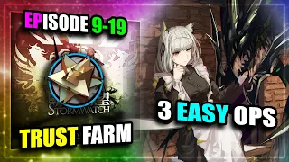 【Arknights】【EP 9】9-19 (Trust Farm) (3 Easy Operators) (T3 RMA)