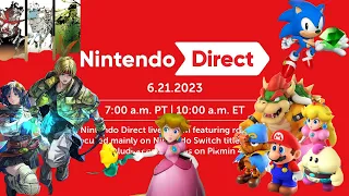 Nintendo Direct Reaction 6/21/2023