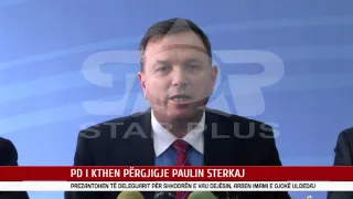 PD I KTHEN PËRGJIGJE PAULIN STERKAJ