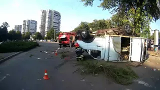 Черкаси: рятувальники ліквідували наслідки ДТП