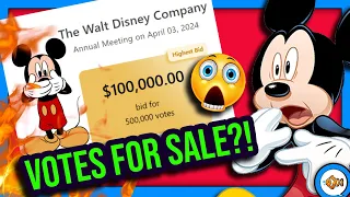 Disney Proxy Votes Up FOR SALE! Is Bob Iger in DEEP Trouble?!