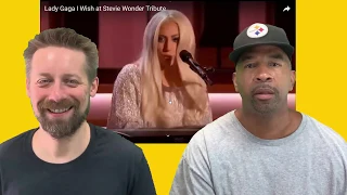 Lady Gaga REACTION: "I Wish" Stevie Wonder Tribute