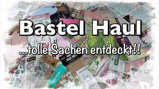 Bastel Haul, Tedi Haul (neue Blöcke), Scrapbook Haul, Scrapbook basteln mit Papier, DIY