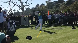 Hideki Matsuyama Pre-Shot - Left Footwork