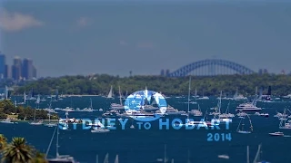 70th Rolex Sydney to Hobart Yacht Race 2014 in 1 Minute