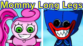 Friday Night Funkin' VS Mommy Long Legs FULL WEEK + Huggy Wuggy (FNF Mod) (Poppy Playtime Chapter 2)