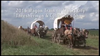 Wagon Train in Albert City, Iowa