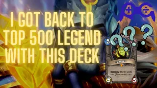 Back to Top 500 Legend | Wild | Hearthstone - Pirate Rogue