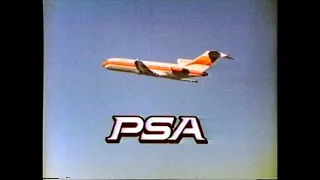 Pacific Southwest Airlines (PSA) commercials (1976-1978)