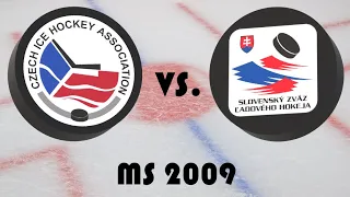 Mistrovství světa v hokeji 2009 - Skupina - Česko - Slovensko