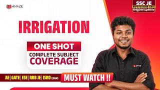 Day 31 | Irrigation Engineering | SSC JE Rapid Revision Series🔥 | SSC JE
