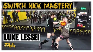 Switch Kick with Fake to Punch Combo with Luke "The Chef" Lessei