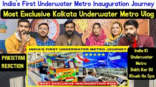 India’s First Underwater Metro Inauguration Journey | Most Exclusive Kolkata Underwater Metro Vlog.