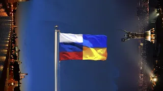 Гимн Украины, но завокоден на гимн России