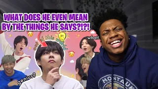 Is The Real V?!?!? |BTS being caught off guard by Taehyung’s unpredictable mind/skills