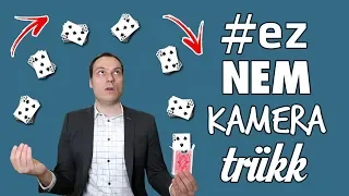 elképesztő célzás kártyával - #eznemkameratrükk