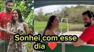 Matteus O Fenômeno Gaúcho e Isabelle vive dia incrível se amando se conhecendo e curtindo Amazonas