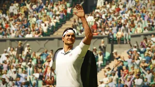 TopSpin 2K25 - Roger Federer vs Andy Murray - Wimbledon - INTRO - PS5 Gameplay