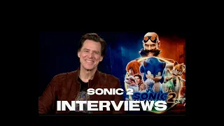 SONIC 2 INTERVIEWS: Jim Carrey, Ben Schwartz, James Marsden, Tika Sumpter & Natasha Rothwell