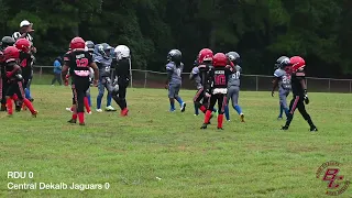 🔥🔥🔥7U #6 RDU VS CENTRAL DEKALB JAGUARS | HEATED IN STATE RIVAL