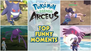 Pokemon Legends Arceus TOP FUNNY MOMENTS