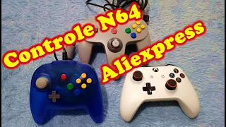 Controle N64 da China / Aliexpress Vale a Pena?