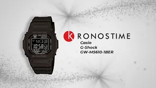 Casio G-Shock GW-M5610-1BER обзор часов - KronosTime.RU