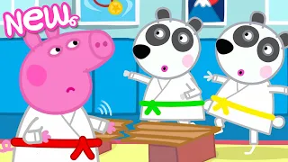 Peppa Pig Tales 🥋 Karate Class With The Panda Twins! 🐼 BRAND NEW Peppa Pig Episodes