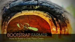 How to build & use a clay wood fired pizza oven.