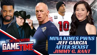 Mina Kimes Pwns Jeff Garcia After His Sexist Jimmy G. Rant, Memes Him Into a Social Media Lockdown