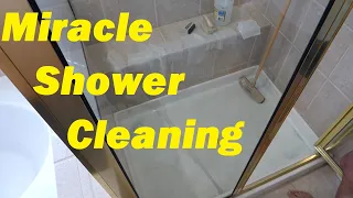 How To Super Clean a Shower  (After 19 Years of Nothing Working...)