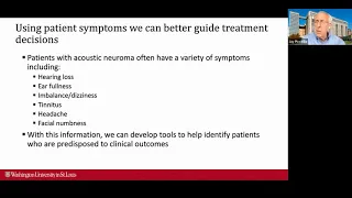 Clinical Outcomes and Acoustic Neuroma