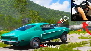 Ford Mustang GT 2+2 Fastback Forza Horizon 5 Logitech G29 Gameplay