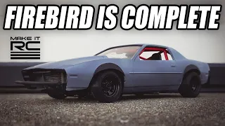 Firebird Drift Build: Part 8 Completing the Car! Adding Interior, Exhaust, and Final Details