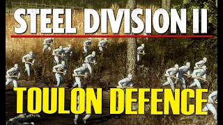 TOULON DEFENCE! Steel Division 2 Conquest Gameplay (Tannenberg, 4v4)