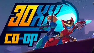 ROGUELIKE CO-OP MEGAMAN?! - 30XX (2-Player Gameplay)