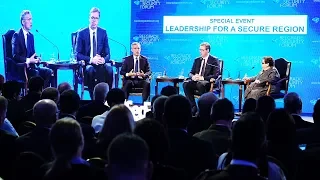 NATO Secretary General at the Belgrade Security Forum conference, 08 OCT 2018