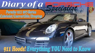 Porsche 911 997 Convertible - What You Should Know About The Roof - 14 Diary of a Porsche Specialist