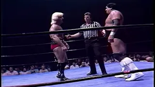 Houston Wrestling 1985 07 26 1985 Ric Flair vs  Wahoo McDaniel NWA world title