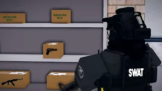 SWAT Discovers ABANDONED Weapons Shack..